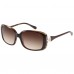 Guess By Marciano Sunglasses In Brown Over Tan Horn Rectangle