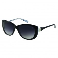 Guess By Marciano Sunglasses In Black Oversized Cats Eyes