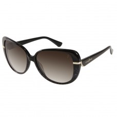 Guess By Marciano Sunglasses In Black Oversized Cats Eyes