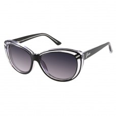 Guess Sunglasses In Black/crystal Cats Eyes