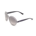 Armani Jackie O Sunglasses In Black/grey Round