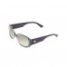 Armani Occhiali Oval Sunglasses In Black & Green