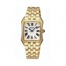 Seiko Watch In Gold Plate