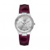 Guess Watch Silver Balcony Leather Strap
