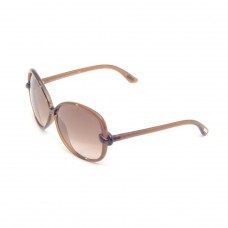 Tom Ford 'ingrid' Sunglasses Round In Brown