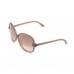 Tom Ford 'ingrid' Sunglasses Round In Brown