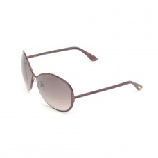 Tom Ford 'iris' Sunglasses Oversized Rounds In Brown