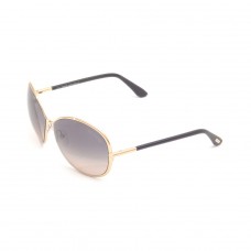 Tom Ford 'iris' Sunglasses  Oversized In Grey