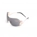 Roberto Cavalli Sunglasses In Gold Visor