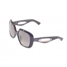 Emilio Pucci Black Oversized Square Sunglasses With Loops