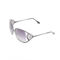 Emilio Pucci Black Kaleidoscope Round Sunglasses