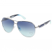 Guess Sunglasses In An Aviator Style With Embellished Lens In Brown Co
