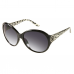 Guess Sunglasses In Classic Round Shape With Logo In Black Colour: Bla