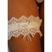 Ivory Bow Garter By Diki
