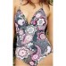 Moontide Cerise Vintage Frill Swimsuit