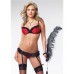 Coquette Taffeta Dot Moulded Bra