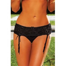 Hustler Lingerie Suspender Thong