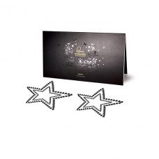 Black Star Sequinned Mimi Nipple Jewellery By Bijoux