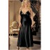 Shirley Of Hollywood Plus Size Black Long Gown X20300