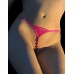 Magenta Bead G-string By Titlion
