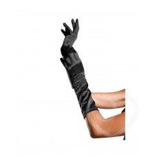 Elbow Length Gloves-one Size-black
