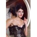 Black Net Mini Top Hat