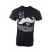 Mens Moustache You Navy
