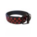 Heart Studded Black Red Heart Studded Black Red