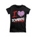 Womens I Heart Zombies