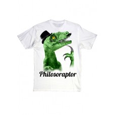 Mens Philosoraptor White