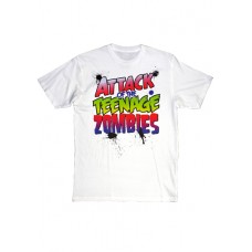 Mens Attack Of Teenage Zombies White
