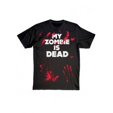 Mens My Zombie Is Dead Black