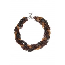 Plaitted Metal Necklace