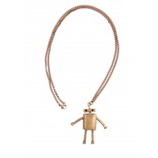 Bronze Robot Pendant