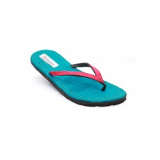 Womens Basic Two Tone Turquoise Pink