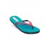 Womens Basic Two Tone Turquoise Pink