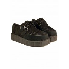 Unisex  Black Suede Mondo Lo Sole Brothel