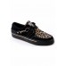 Unisex Originals Black And Natural Leopard Print Creeper