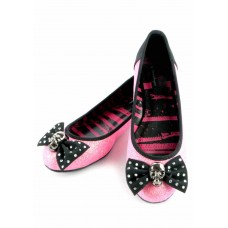 Glitter Skull Pink