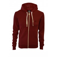 Burgundy Skinny Zip