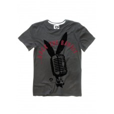 Mens Playboy Rock The Rabbit Charcoal