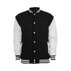 Half-leather College Black/white