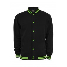 Contrast College Black/lime