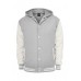 Light Hooded College Grey