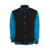 2-tone College Black/turquoise