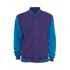 2-tone College Purple/turquoise