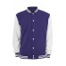 2-tone College Purple/white