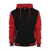 2-tone Zip Black/red