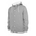 Hooded College Grey