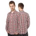 Tricolor Big Checked Black/white/red